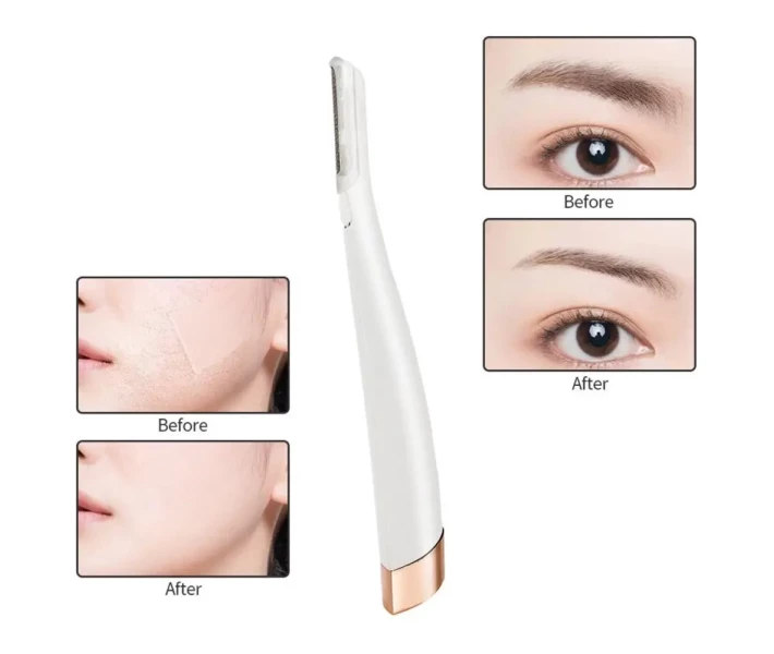 Фото - триммер Триммер для лица женский Baellerry Flawless Dermaplane GLO