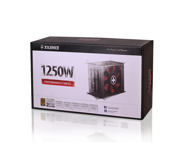 Фото - блок питания для компьютера (ПК) Блок питания Xilence XP1250MR9 Performance X 80 PLUS Gold 140mm 1250W Modular Retail Box