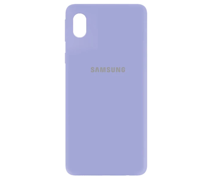 Фото - чехол для смартфона Чехол Silicone Cover My Color Full Protective (A) для Samsung Galaxy M01 Core Сиреневый / Dasheen (160199)