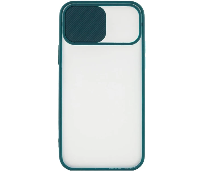 Фото - чехол для смартфона Чехол Camshield mate TPU со шторкой для камеры для Apple iPhone 12 Pro / 12 (6.1") Зеленый (159033)