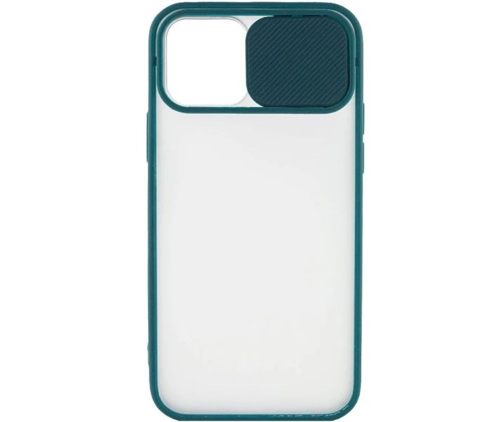 Фото - чехол для смартфона Чехол Camshield mate TPU со шторкой для камеры для Apple iPhone 12 Pro / 12 (6.1") Зеленый (159033)