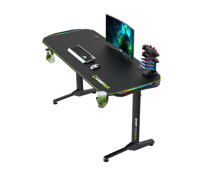 Фото - стол ПК Геймерский стол Gamemax D140 Carbon-RGB Черный
