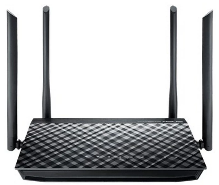 Фото - маршрутизатор Wi-Fi роутер ASUS RT-AC1200 (AC1200, 1*Wan, 4*LAN, 1*USB2.0, 4 антенны)