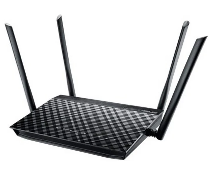 Фото - маршрутизатор Wi-Fi роутер ASUS RT-AC1200 (AC1200, 1*Wan, 4*LAN, 1*USB2.0, 4 антенны)