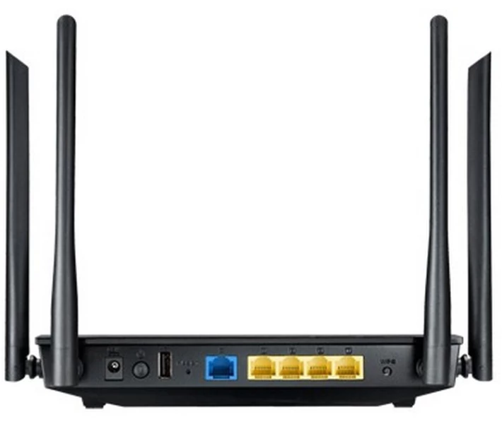 Фото - маршрутизатор Wi-Fi роутер ASUS RT-AC1200 (AC1200, 1*Wan, 4*LAN, 1*USB2.0, 4 антенны)