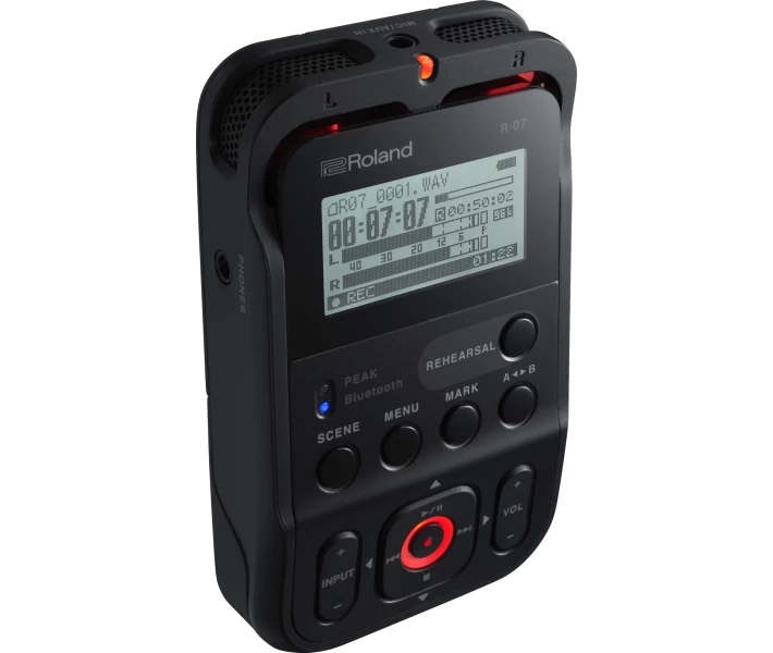 Фото - диктофон Цифровой диктофон Roland R-07 Black