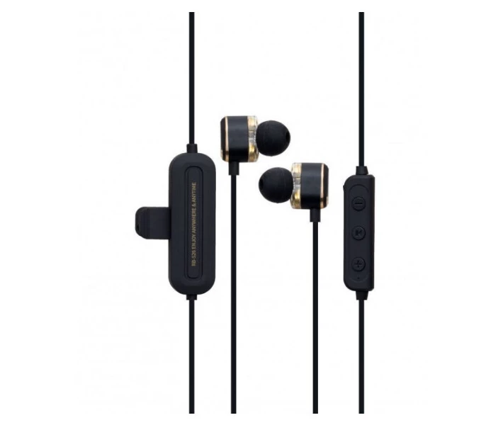 Фото - наушники Вакуумные Bluetooth наушники гарнитура Remax RB-S26 Черные (260126)