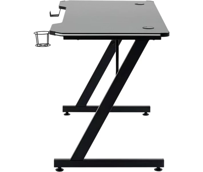 Фото - стол ПК Геймерский компьютерный стол GT Racer T-1213 (120x60x73) Black