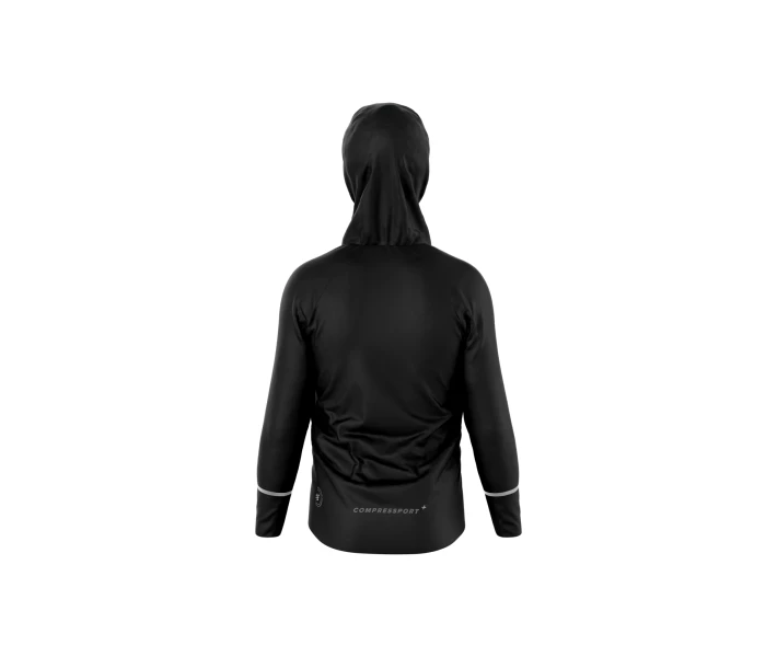 Фото - куртку мужскую Куртка мужская с капюшоном Compressport Thunderstorm Waterproof 25/75 Jacket, Black, M