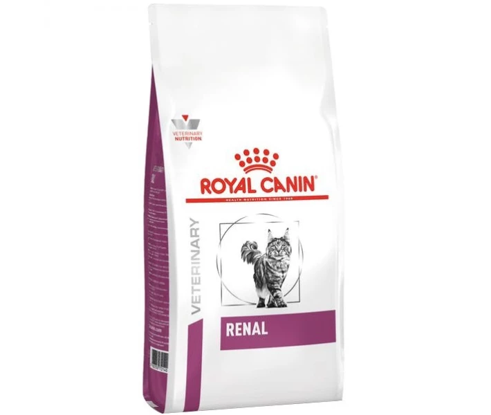 Фото - корм для кота Корм Royal Canin Renal Feline сухой для взрослых котов при хронической почечной недостаточности 0.4 кг (3182550914833)