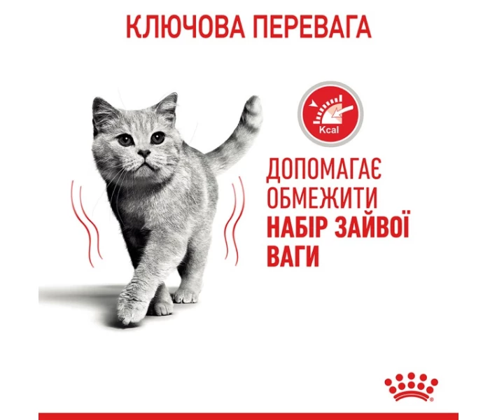 Фото - корм для кота Корм Royal Canin Light Weight Care сухой для снижения веса у взрослых котов 0.4 кг (3182550706810)