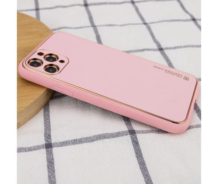 Фото - чехол для смартфона Кожаный чехол Xshield для Apple iPhone 12 Pro Max (6.7") Розовый / Pink (160160)