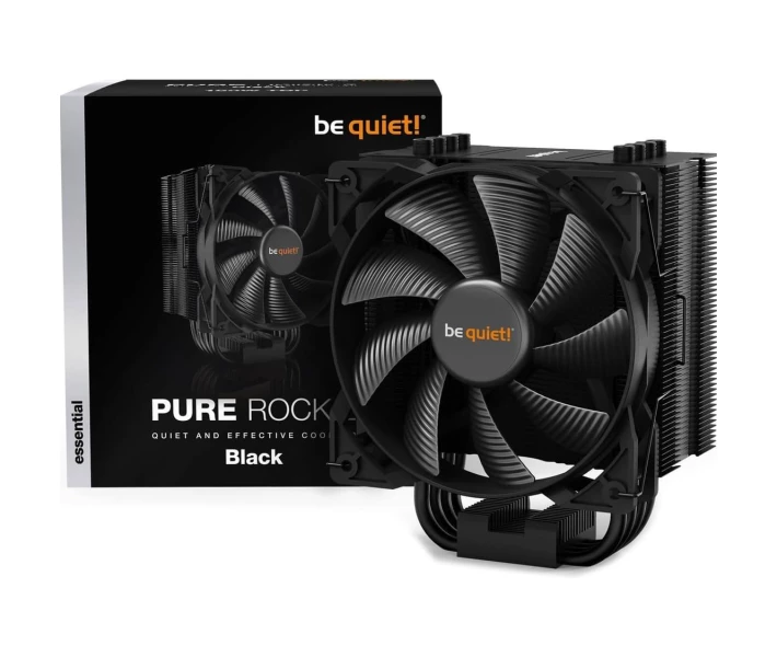 Фото - систему охлаждения Охлаждение для процессора be quiet! Pure Rock 2 Black (BK007) (115X/1200/2011/2011v3/2066/AM2-AM4)