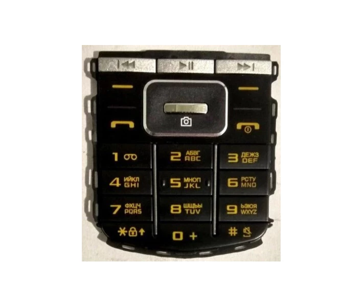Фото - кнопку и клавиатуру для смартфона Kлавиатура для Samsung C3510 Black