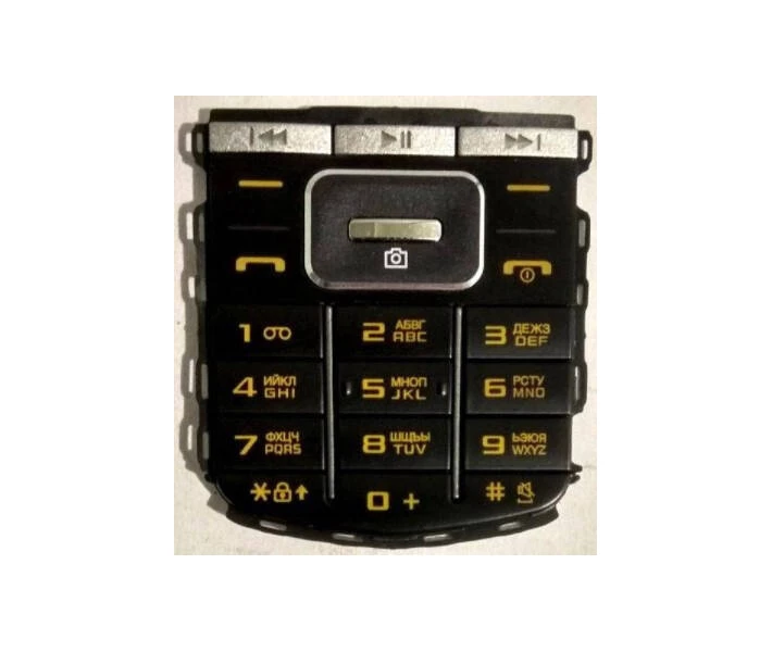 Фото - кнопку и клавиатуру для смартфона Kлавиатура для Samsung C3510 Black