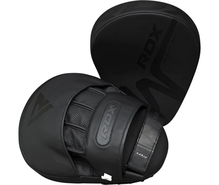 Фото - лапу и макивару для единоборств Лапы боксерские RDX T15 Noir Matte Black