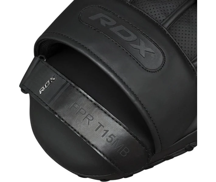 Фото - лапу и макивару для единоборств Лапы боксерские RDX T15 Noir Matte Black