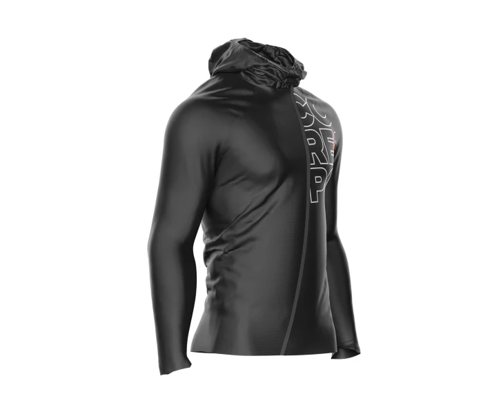 Фото - куртку мужскую Спортивная куртка с мембраной Compressport Hurricane Waterproof 10/10 Jacket, Black, XL