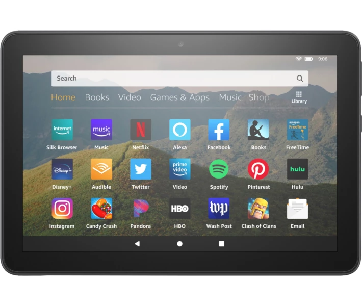 Планшет Amazon Fire HD 8 2/32GB WiFi (2020) Black ENG купить в