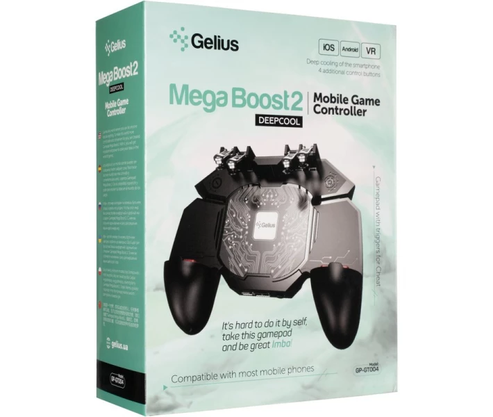 Фото - игровой манипулятор Геймпад для телефона Gelius Mega Boost 2 Deep Cool GP-GT004 Black