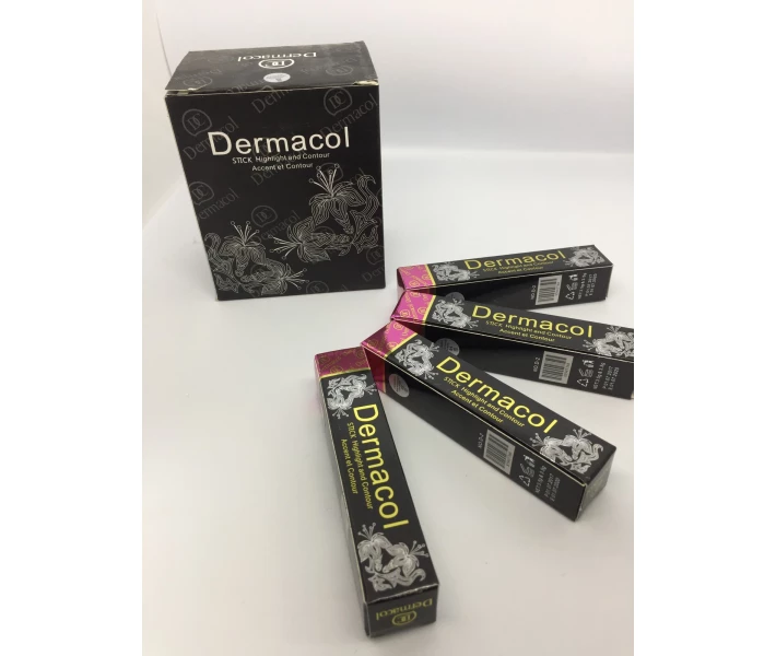 Фото - корректор, консилер для лица  Консиллер Dermacol Concealler Highlihter & Stick, 2 в 1, Тон 02
