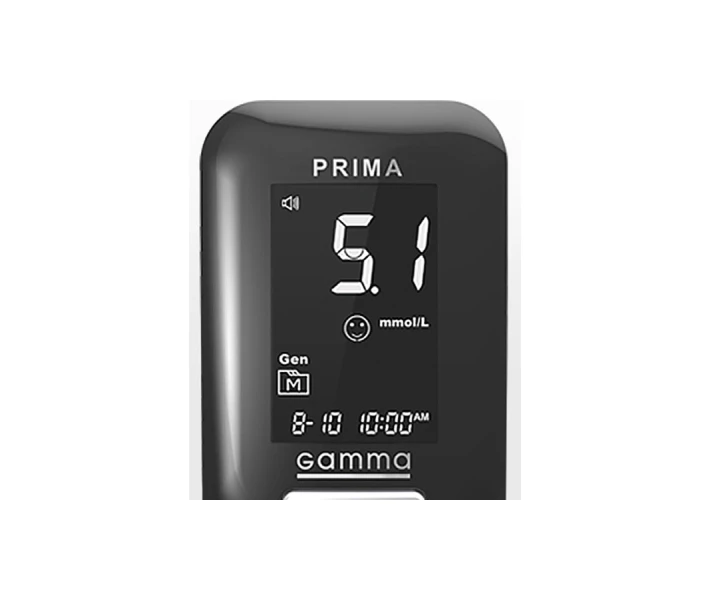 Фото - глюкометр Глюкометр Gamma Prima (7640143656103)