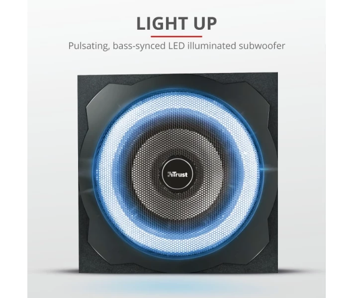 Фото - домашний кинотеатр Домашний кинотеатр 5.1 Trust GXT 658 Tytan Surround Speaker System Black
