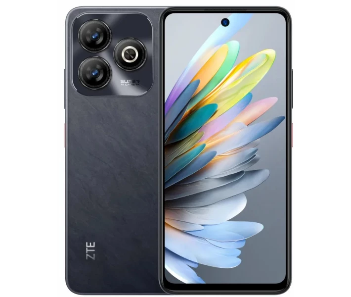Фото - смартфон и мобильный телефон Смартфон ZTE Blade A75 4/128Gb Black (UA UCRF) NFC