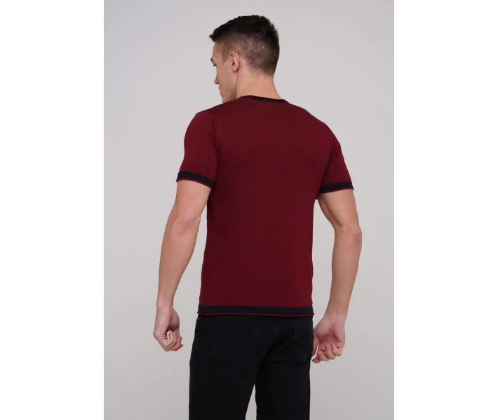 Фото - мужскую футболку Футболка Trend Collection 8189 Бордо M