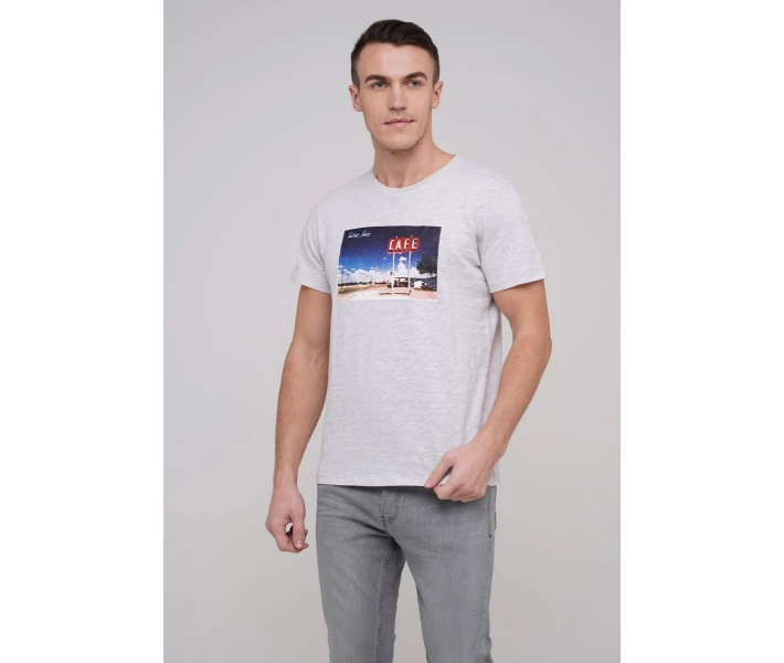 Фото - мужскую футболку Футболка Trend Collection 2042 Серый XL