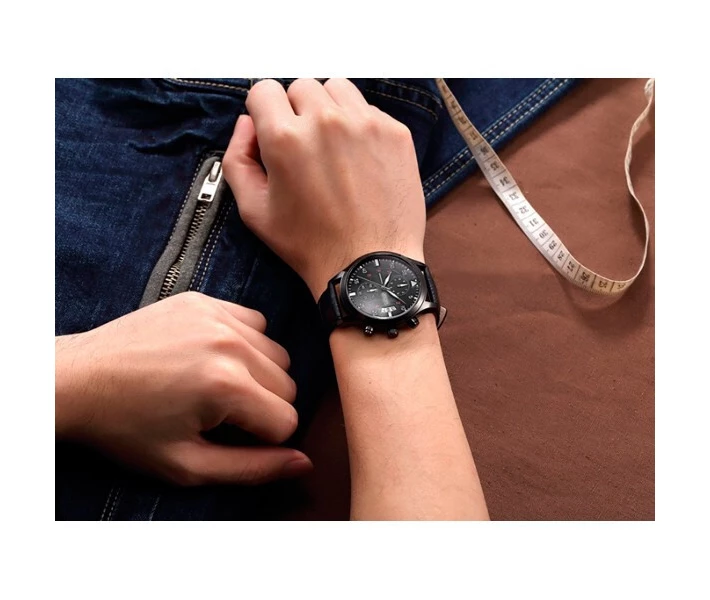 Фото - наручные часы Мужские часы Jedir Factor Black