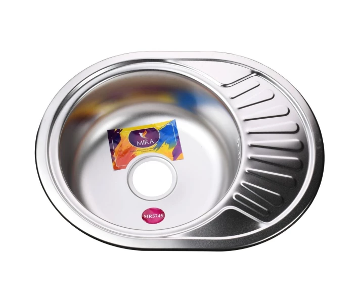 Фото - кухонную мойку Мойка кухонная MR 5745 E Satin Mira Стальной (000014453)