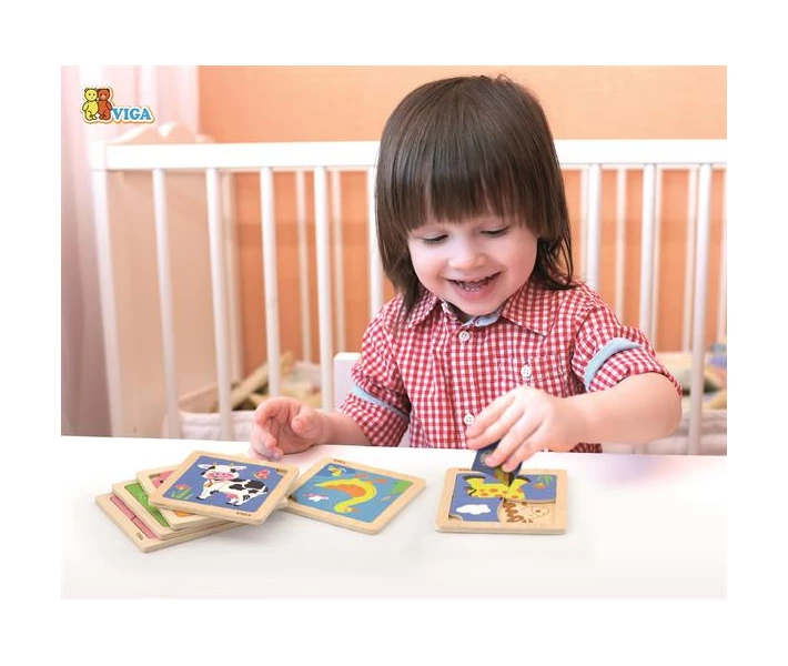 Фото - пазл Пазл Viga Toys "Жираф" (51319)