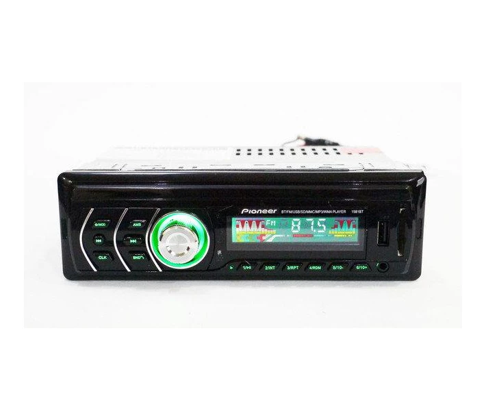 Фото - автомагнитолу Автомагнитола С Пультом Pioneer 1DIN MP3-1581 RGB