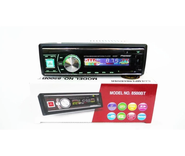Фото - автомагнитолу Автомагнитола С Пультом Pioneer 1DIN MP3-1581 RGB