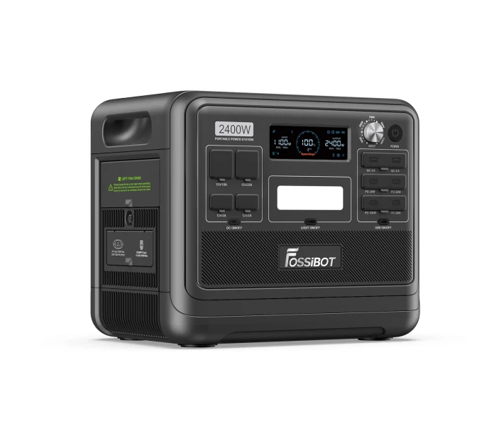 Фото - зарядную станцию Зарядная станция Fossibot F2400 2400W 2048Wh Black