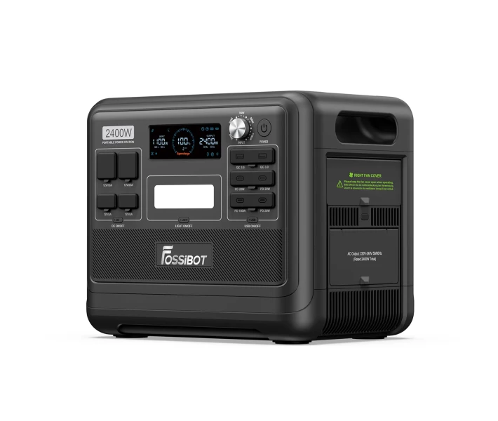 Фото - зарядную станцию Зарядная станция Fossibot F2400 2400W 2048Wh Black