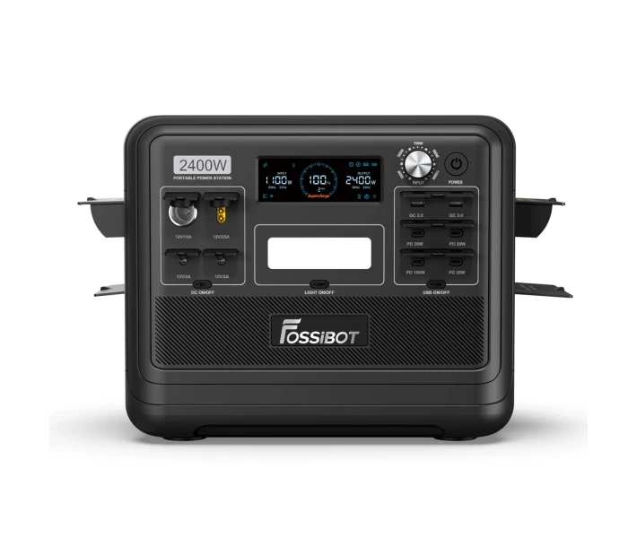 Фото - зарядную станцию Зарядная станция Fossibot F2400 2400W 2048Wh Black