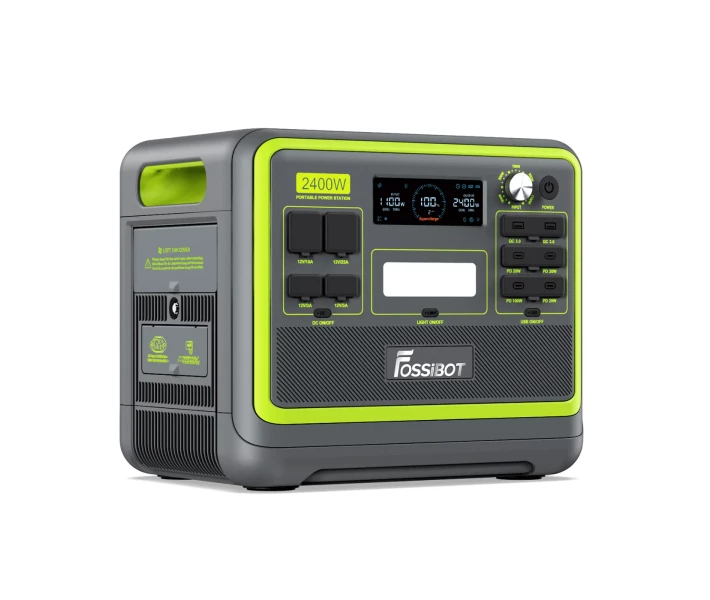 Фото - зарядную станцию Зарядная станция Fossibot F2400 2400W 2048Wh Green