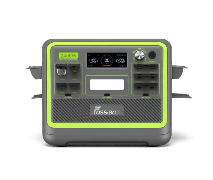 Фото - зарядную станцию Зарядная станция Fossibot F2400 2400W 2048Wh Green