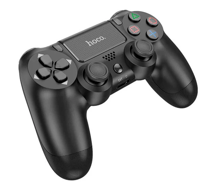 Фото - игровой манипулятор Геймпад HOCO DGM01 Cool Play Multi-function для PS4, PS3, ПК беспроводной Wireless V4.0 3h Черный