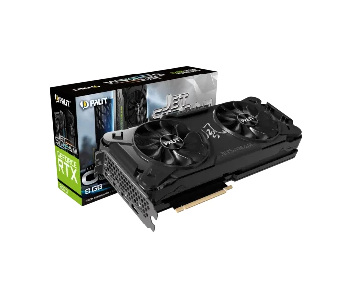 Фото - видеокарту Palit RTX 3070 JetStream V1