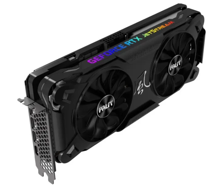 Фото - видеокарту Palit RTX 3070 JetStream V1