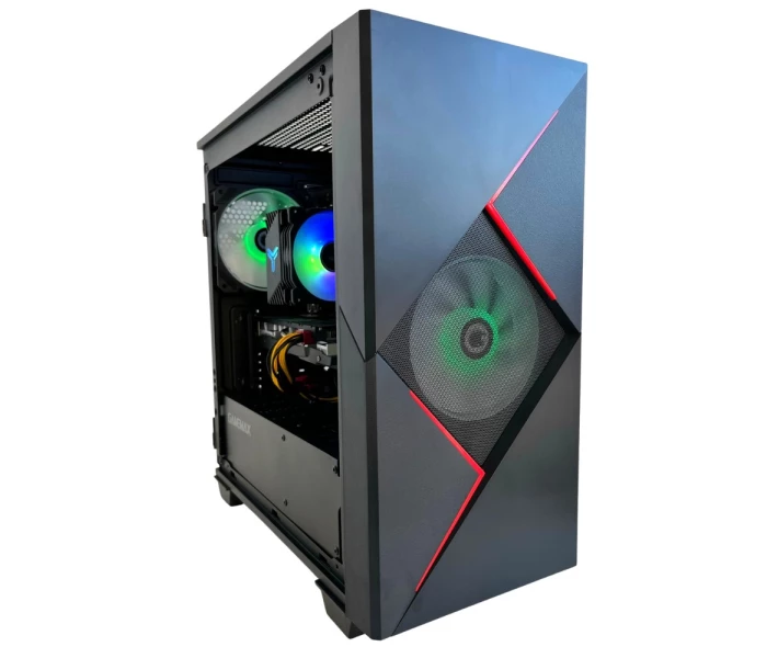 Фото - компьютер Компьютер PowerCube G03-7 (AMD Ryzen 5 5500 / 16Gb / GeForce RTX 3050 6Gb / SSD 1Tb / 500W / USB 3.2)