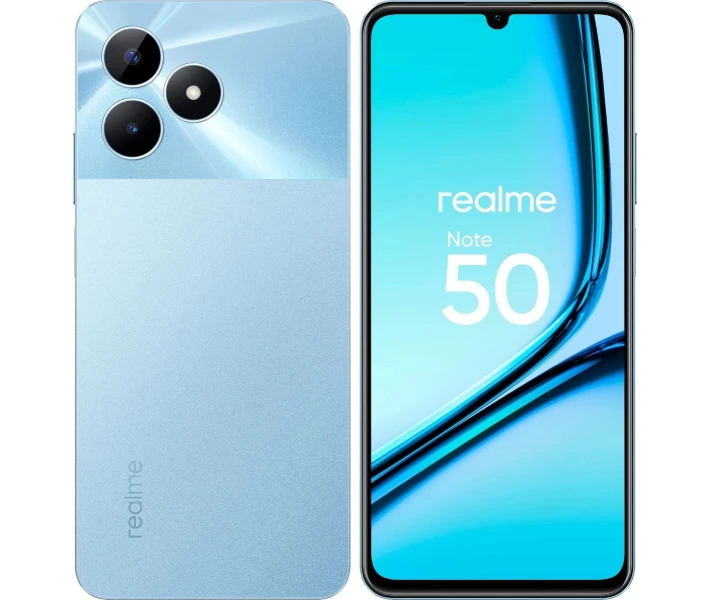 スマートフォン本体 realme Note 50 64GB 3GB RAM Смартфон Realme Note 50 3/64GB Blue ( Global Version