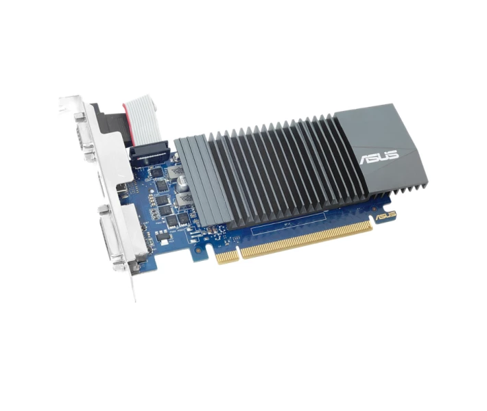 Фото - видеокарту Видеокарта NVIDIA ASUS GT710-SL-2GD5-BRK-EVO