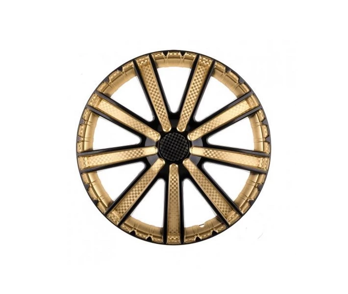 Фото - колпак Автомобильные колпаки Star Круиз Super Black Gold R14 4 шт. (kruiz-sb-gd-14)