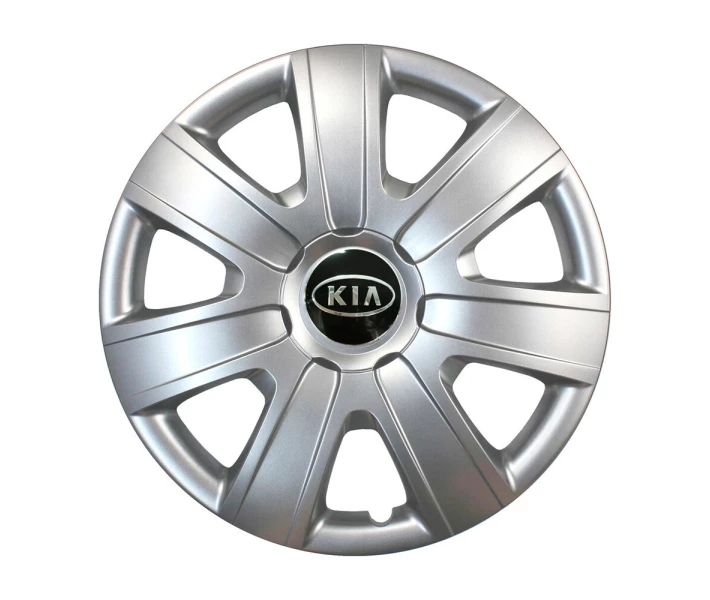 Фото - колпак Автомобильные колпаки SKS 104 R13 4 шт Серебристые (с логотипом Kia) (104-kia)