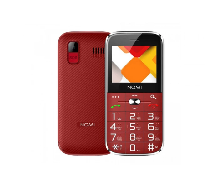 Фото - смартфон и мобильный телефон Мобильный телефон Nomi i220 Red (UA UCRF)
