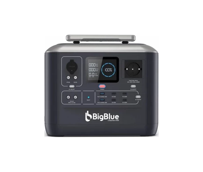 Фото - зарядную станцию Зарядная станция BigBlue CellPowa 1000